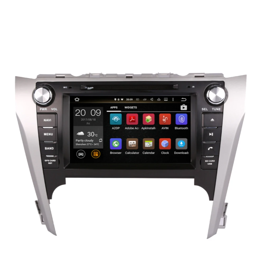 

Android 9.0 Octa Core Car Radio Stereo GPS Navigation For TOYOTA CAMRY/AURION 2012-2014 (Middle East) WIFI DVD Multimedia Player