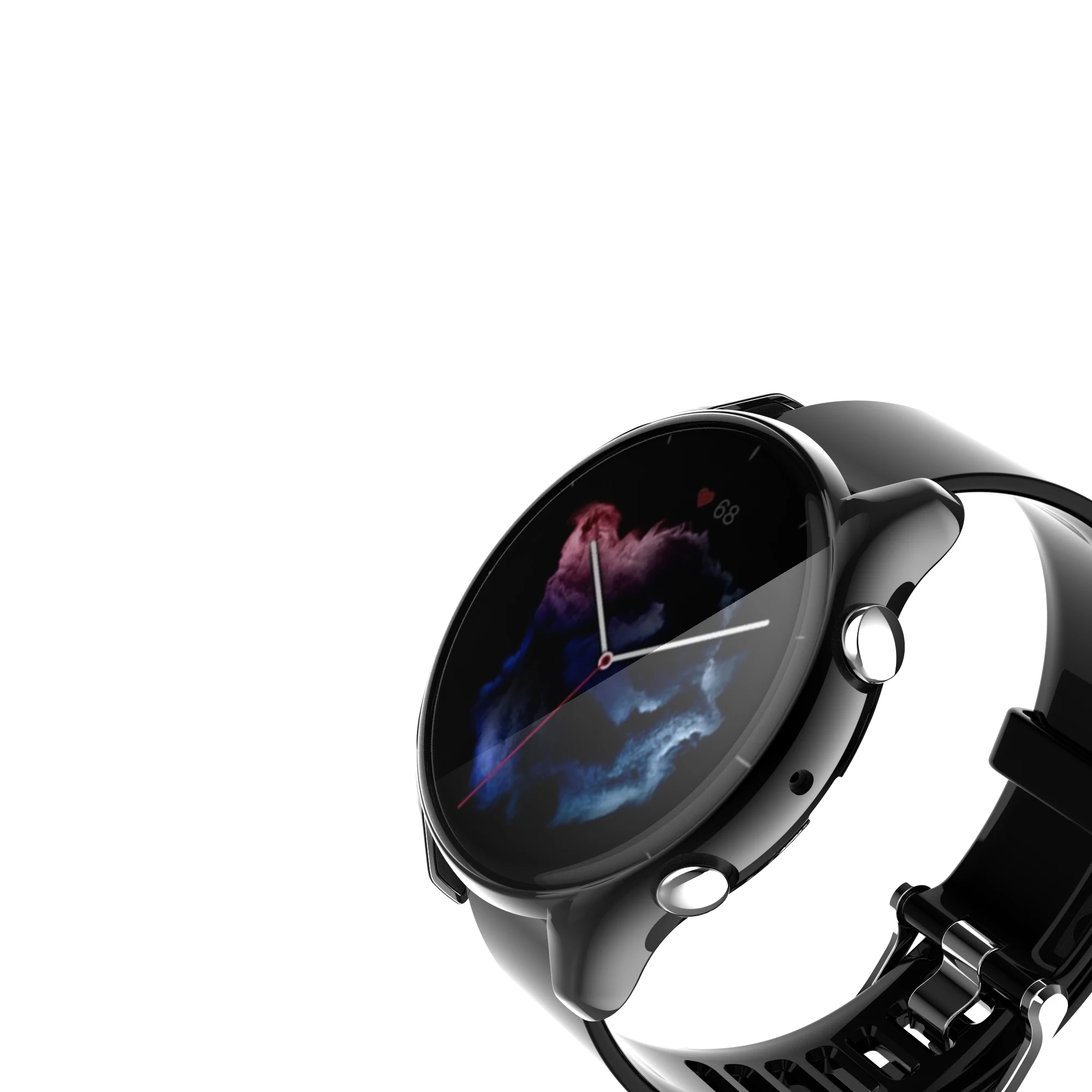 Силиконовая пленка для экрана чехол смарт-часов Xiaomi Huami Amazfit GTR 3/3 pro защитный