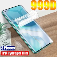 3pcs full cover hydrogel film for oneplus 9 nord 7t 8 pro soft tpu screen protector oneplus 9 nord n10 7t pro 5t 8t 8 no glass
