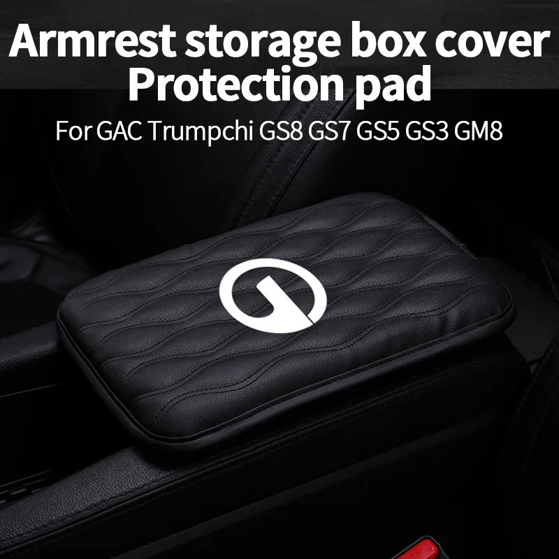 

Leather Car Pad Center Console Armrests Box Storage Cover Protection Cushion Accessories For GAC Trumpchi GS8 GS7 GS5 GS3 GM8