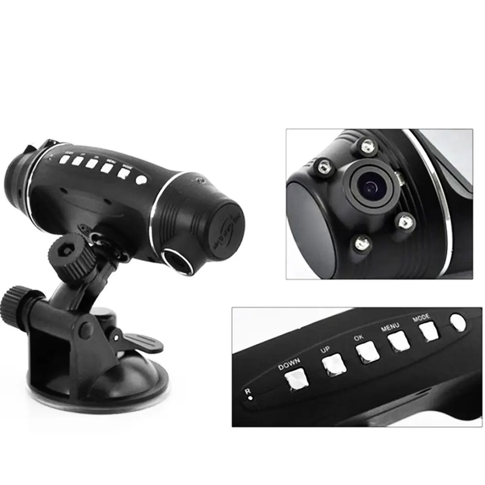 Автомобильный видеорегистратор с двумя объективами 5 миллионов пикселей угол