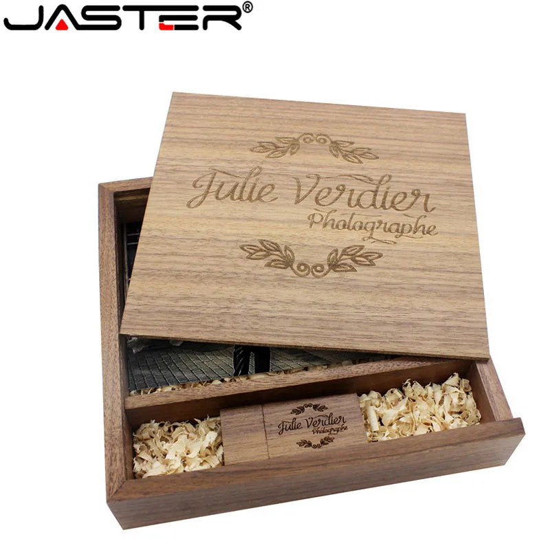 USB-флеш-накопитель JASTER деревянный с логотипом на заказ 4/8/16/32/64 ГБ | Компьютеры и