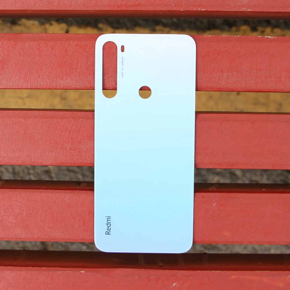 Xiao Mi Xiaomi Оригинальный чехол со стеклянной батареей для Redmi Note 8 T Note8T Задняя крышка