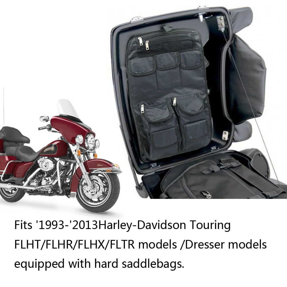 Для Harley Touring 2014 2020 Road King FLHX мотоцикл тур пак крышка Встроенная Подкладка с