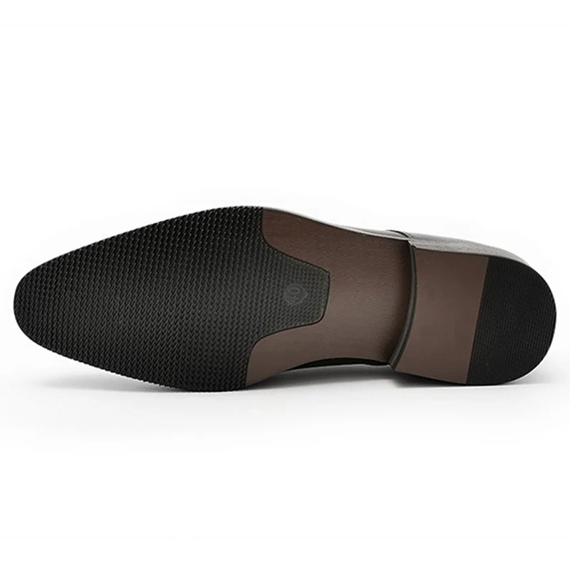 

New Summer Genuine Leather Man Formal Dress Party Shoes Pointed Toe Laces Medallion Flats Men's Breathable Wedding Oxfords HS176