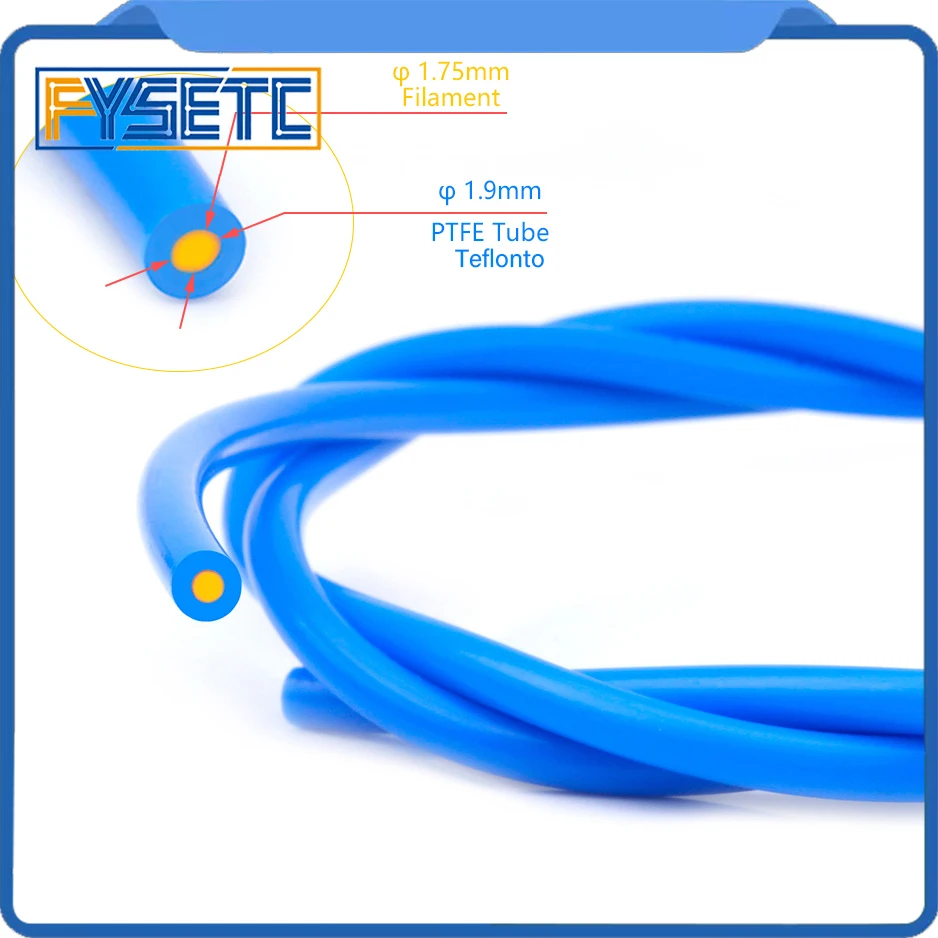 Тефлоновая трубка TL Feeder 2 м экструдер hotend Rostock Bowden 1 75 мм Филамент ID 9 OD 4