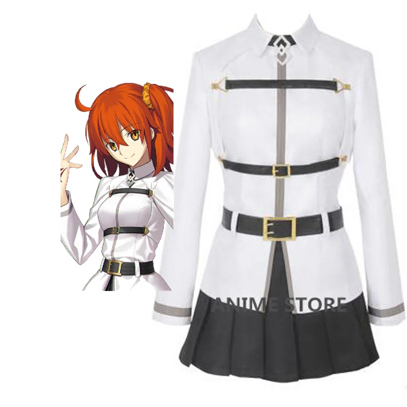 

Anime Fate Grand Order FGO Gudako Cosplay Costume Chaldea Magical Suit Women's Dresses Uniforms