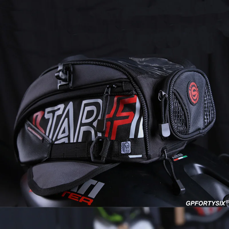 

Motorcycle Oil Fuel Tank Bag Magnetic Motorcycle Backpack Bag Motocross Saddle Bag Phone Holder Storage Moto Travel Bag Luggage