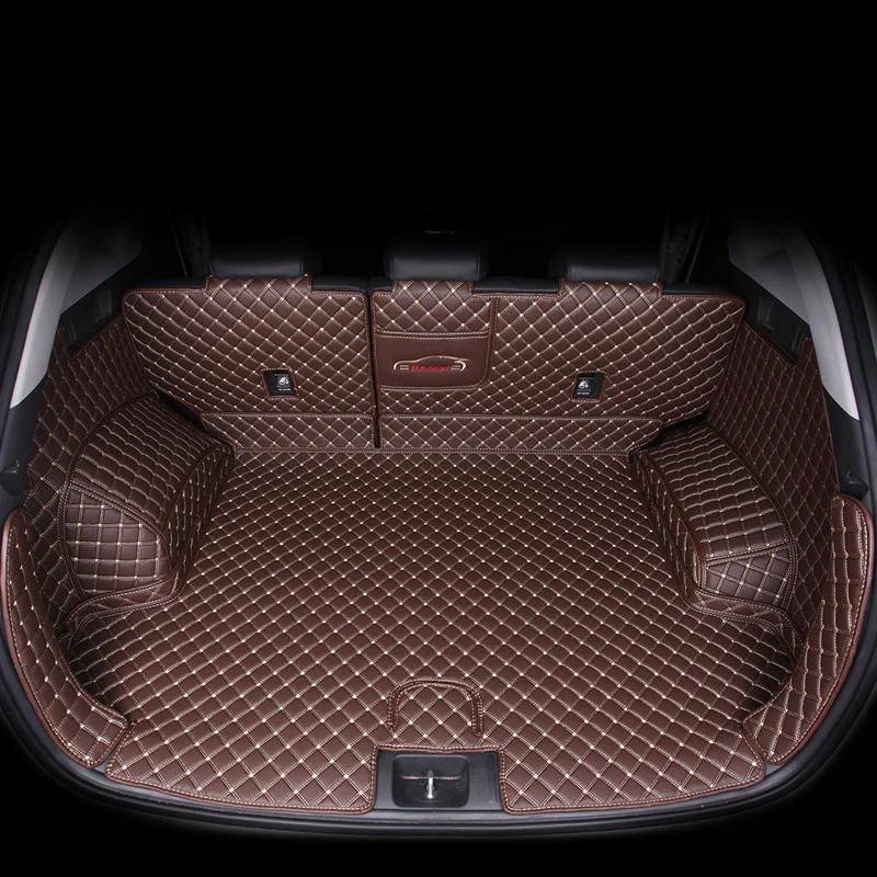 Кожаный коврик для багажника автомобиля подходит hyundai Tucson 2014 2017 2018 2019 2020 Suv