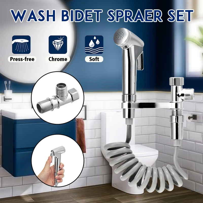 Ручной распылитель для биде адаптер лейки душа шланг с распылителем воды