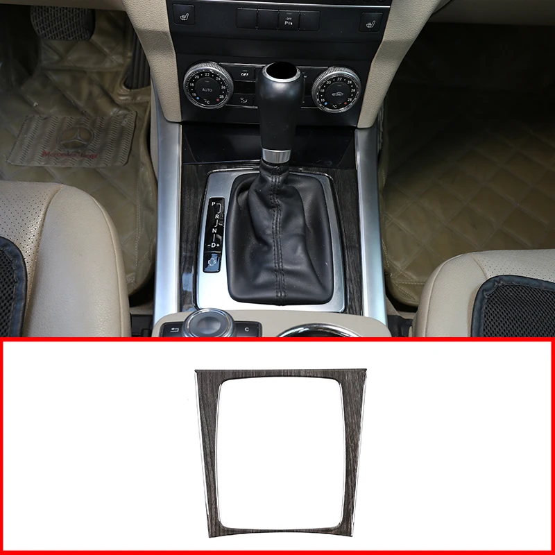 

5 StylesABS для Mercedes Benz C GLK класс X204 W204 C180 C200 C260 2008-2013 Шестерни отделка для переключения передач рамка Стикеры автомобильные аксессуары