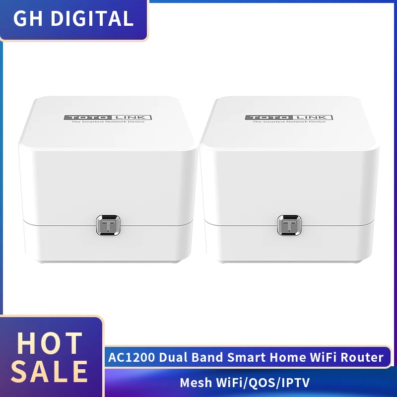 TOTOLINK T6 AC1200 Dual Band Smart Home Wi Fi маршрутизатор ретранслятор 2 4 ГГц/Wi 5 ГГц сетки Системы