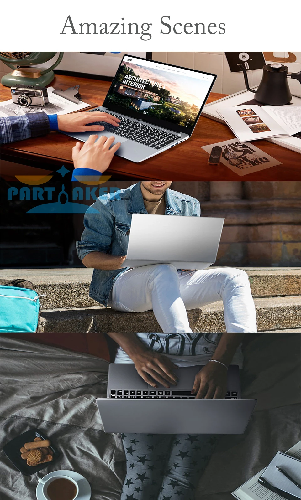 Partaker L4 новейший 15,6 дюймовый ноутбук i7 4500U 4600U двухъядерный ультратонкий ноутбук с подсветкой Клавиатура с Bluetooth WiFi