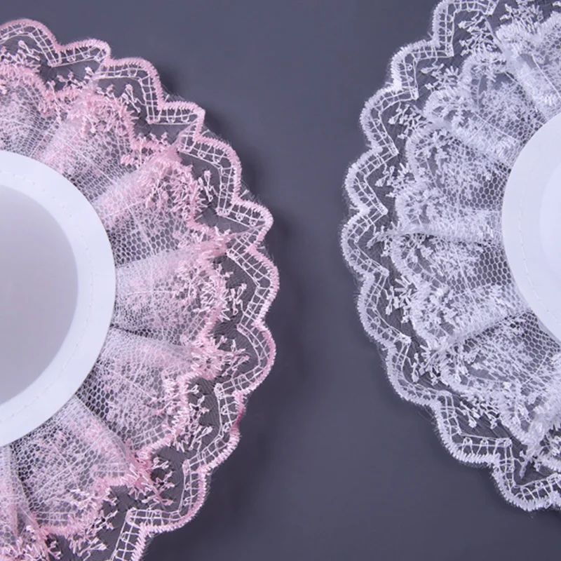 6 шт. кружевной Букет воротник DIY держатель для букетов Свадебный букет белый