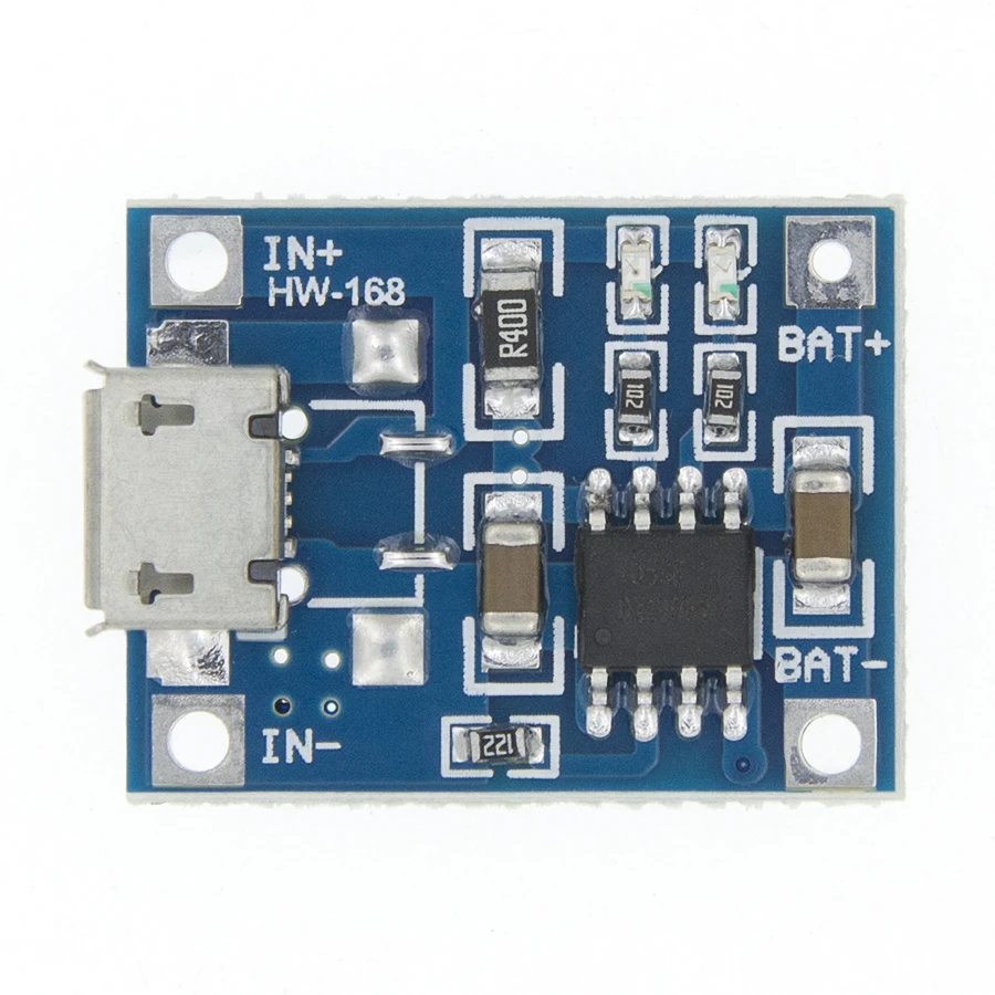 TP4056 +Protection Dual Functions 5V 1A Micro USB 18650 Lithium Battery Charging Board Charger Module | Электронные компоненты