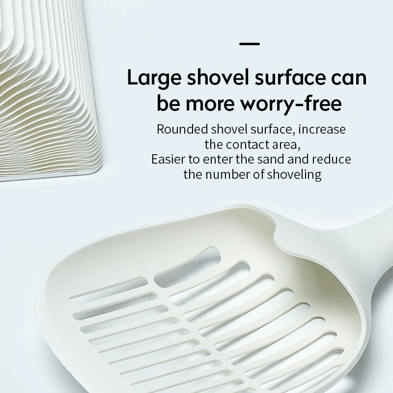 Лопата для кошачьего туалета инструмент очистки домашних животных пластиковый