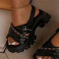 dropshipping 2021 slippers comfort flat heel sandals women sandals new arrivals ladies flat shoes guangzhou high quality