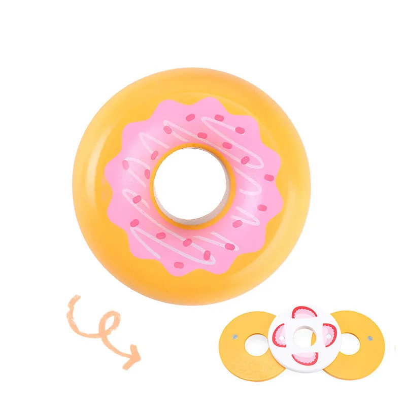 Деревянная игрушка Woo кухонная еда хлеб гамбургеры Детские ролевые игры