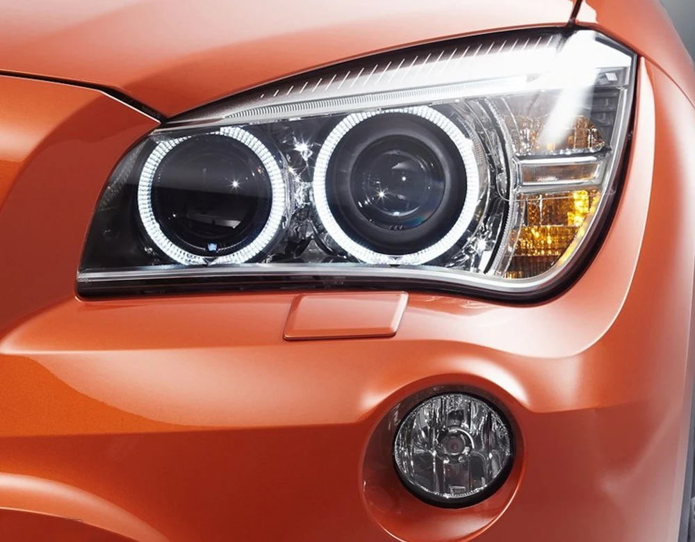 Автомобильная фара для BMW X1 E84 2010 ~ 2015 крышка фары сменный автомобильный
