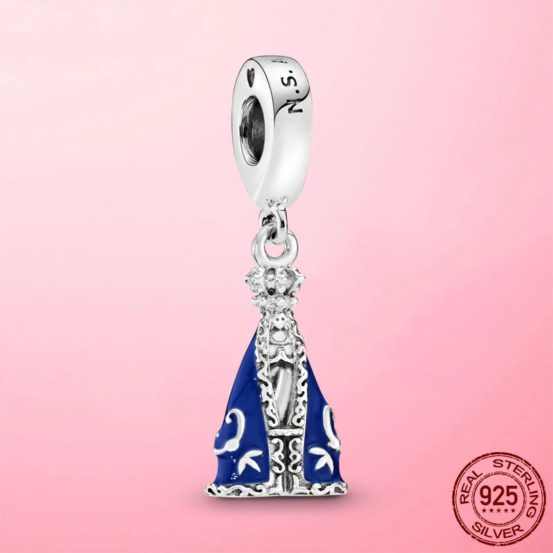 

Женская серебряная подвеска, браслет в бразильском стиле, украшение для браслета Пандоры