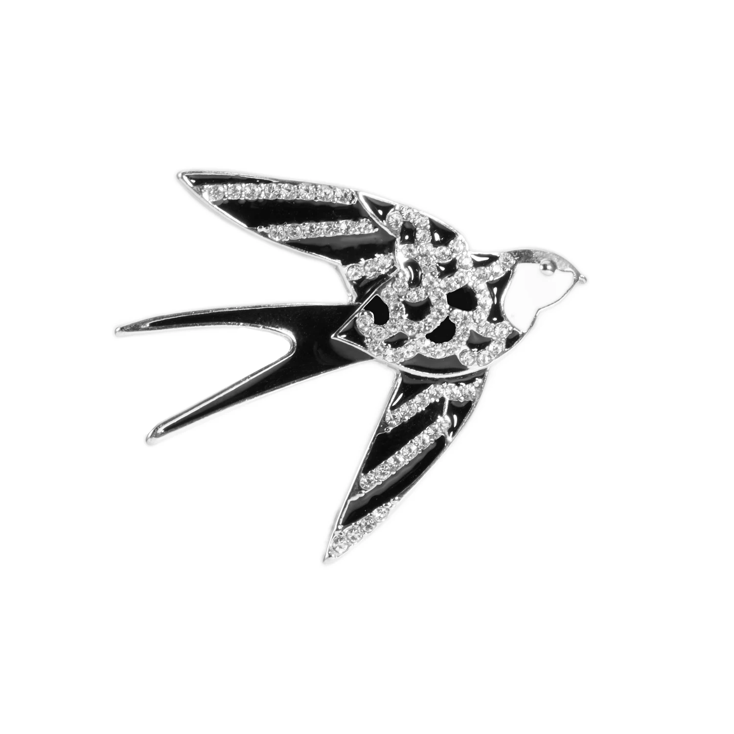 APSVO Симпатичная ласточка в виде животных классическая эмалированная булавка