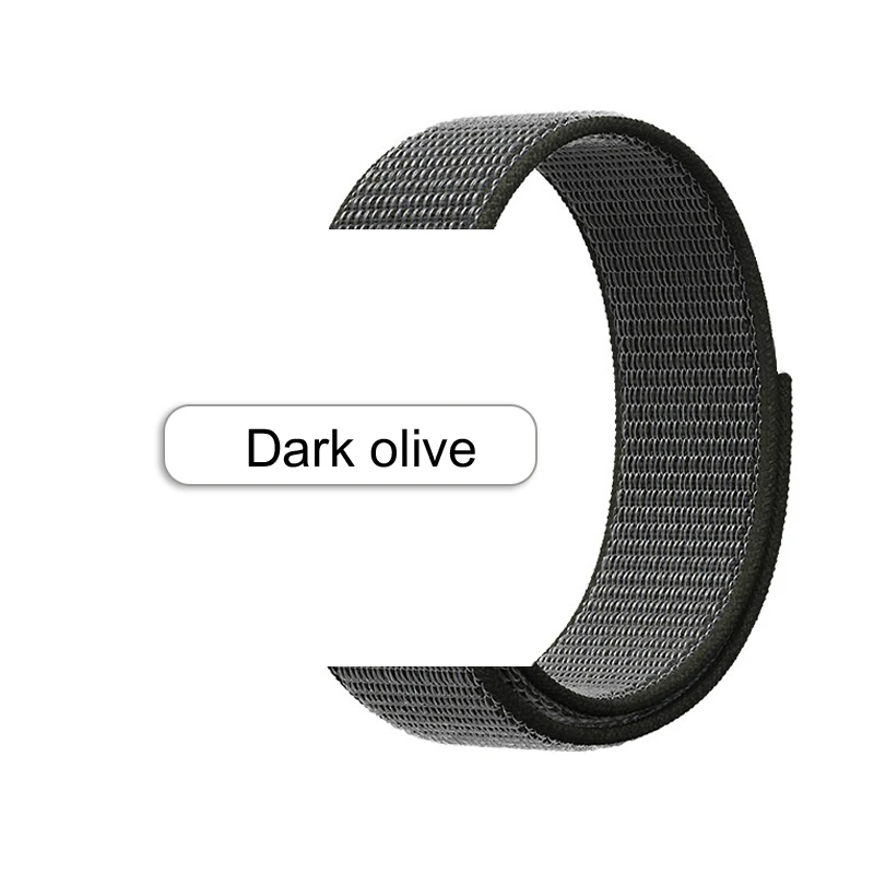 Новый нейлоновый спортивный бесшовный Band38 42 для наручных часов iwatch ремешок SE 6 5 4