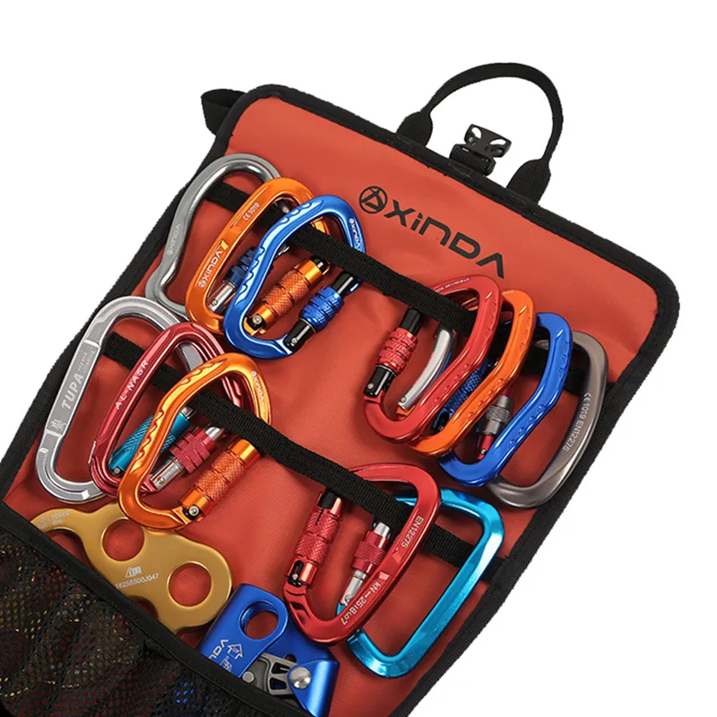 Альпинистские принадлежности портативные сумки для хранения веревки карабины