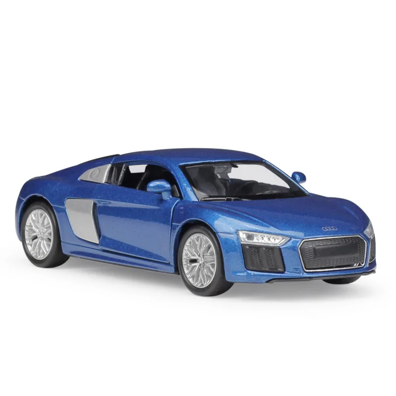 1:36 Welly Audi 2016 R8 V10 литая модель автомобиля|Наземный транспорт| |