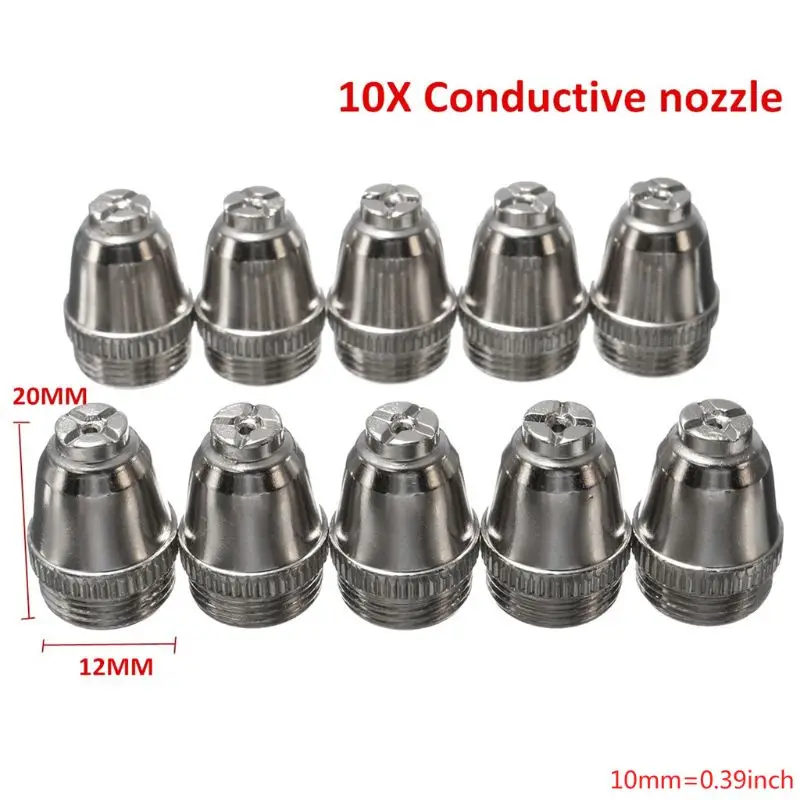 

Plasma Cutter Cutting Torch Tip Nozzles Consumables Accessories