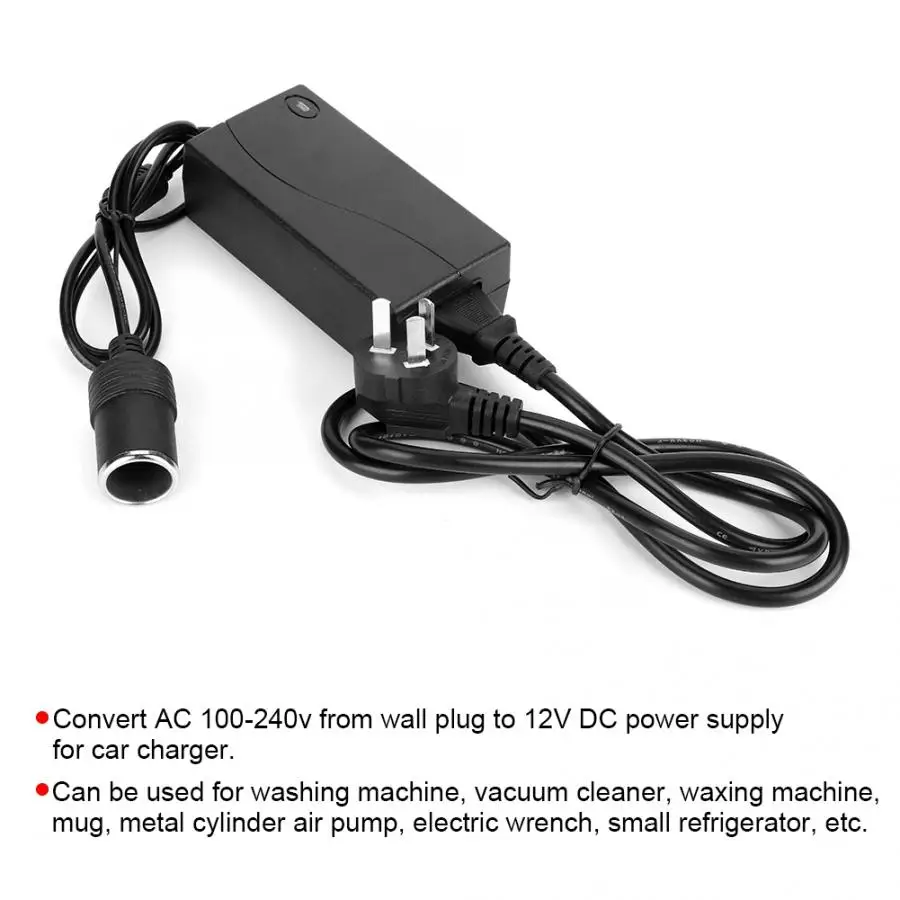 usb car lighter AC 110-220V To DC 12V Adapter Converter Car Cigarette Lighter Socket AU Plug 100-240V accessories | Автомобили и
