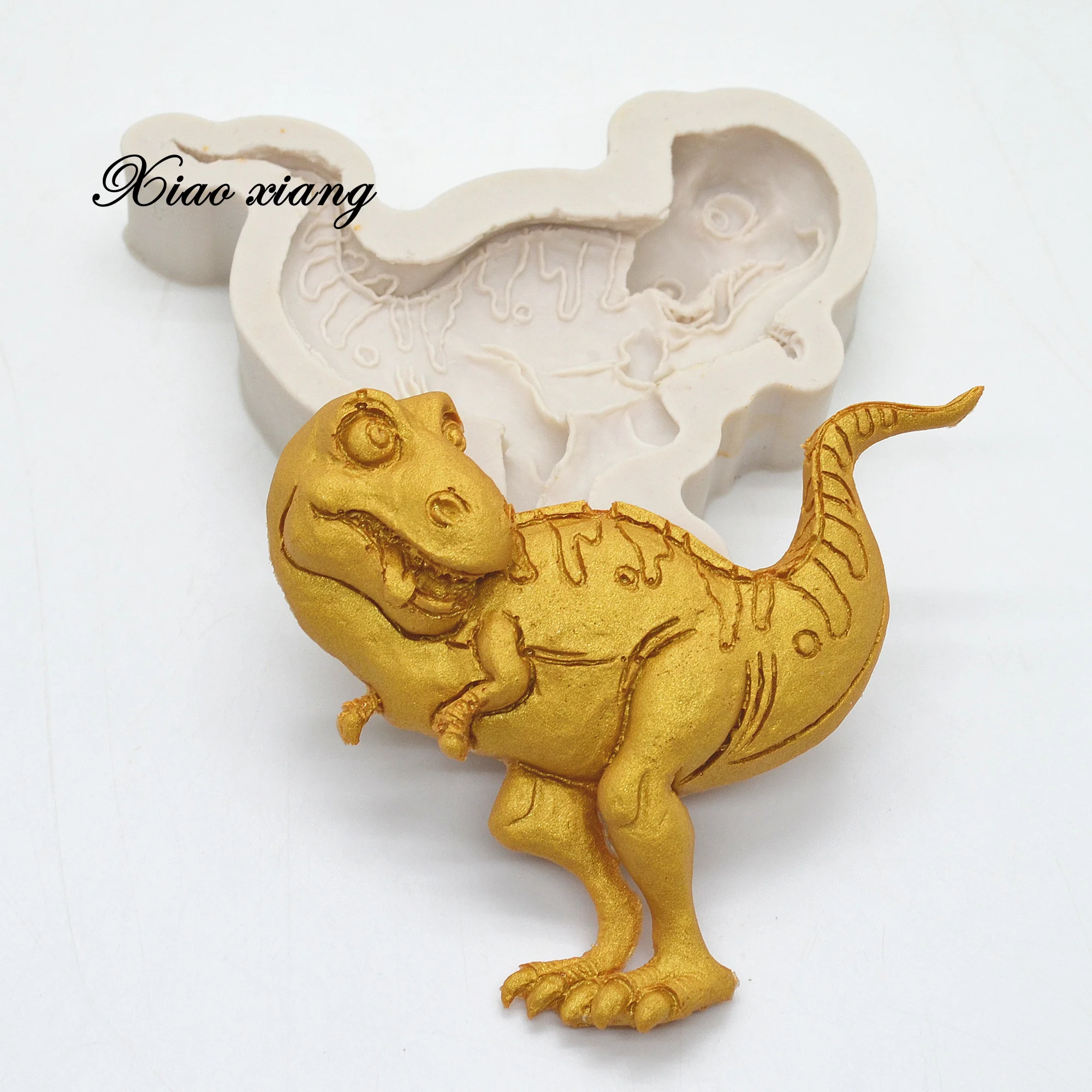 3D динозавр торт границы силиконовые формы драгоценный камень ювелирные изделия