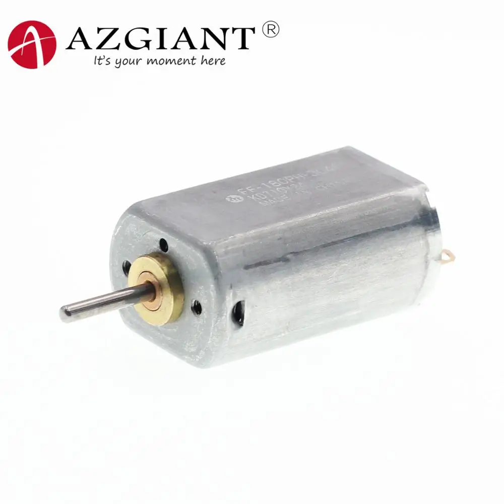 

AZGIANT Micro DC Motor 3V 6V High Speed for Mabuchi Tooth Brush Motor Hair Clipper Nail Drill Nail Milling Cutter Trimmer