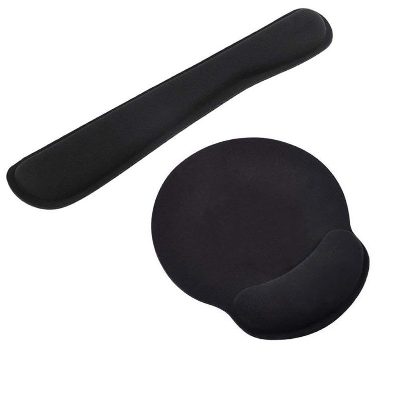 

Wrist Rest Mouse Pad Memory Foam Superfine Fibre Wrist Rest Pad Ergonomic Office Y08B