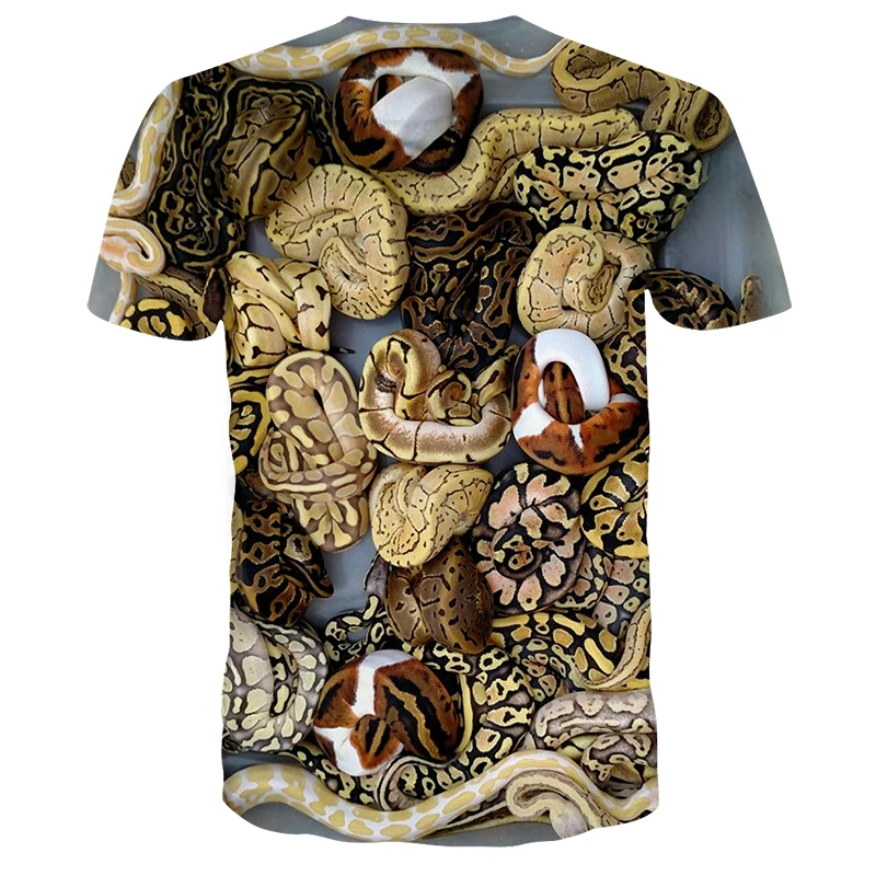 Новые модные толстовки с 3D принтом забавные унисекс пуловер змеи питона рукавом