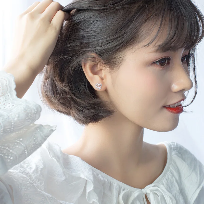 Trustdavis 100% Стерлинговое Серебро 925 пробы Женские Ювелирные изделия модные полые