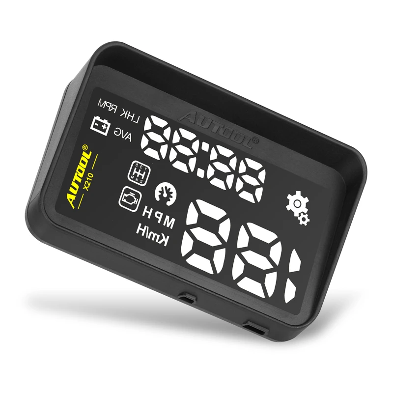 AUTOOL X210 OBD HUD автомобильный Стайлинг Универсальный Автомобильный Дисплей