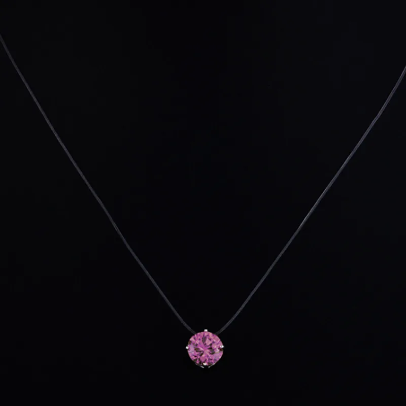 Лидер продаж подвески в форме слезы 2018 прозрачные ювелирные изделия из лески