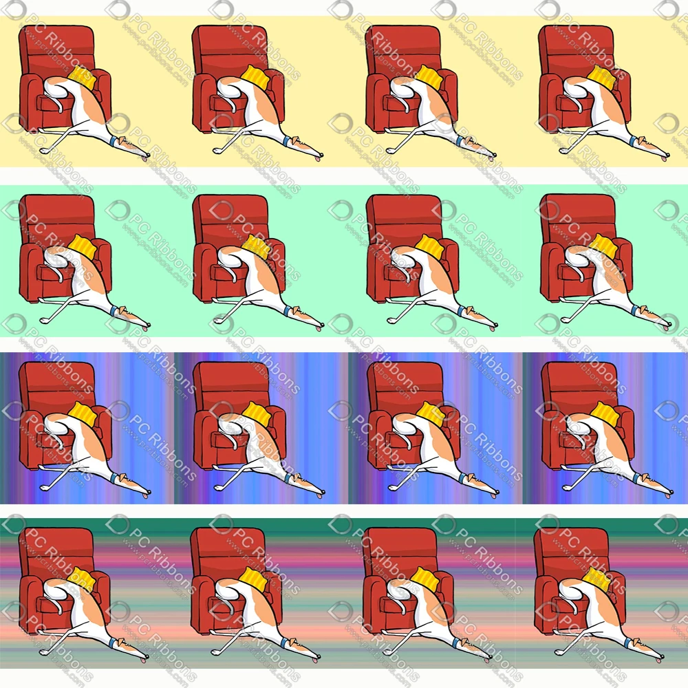 

16-75 мм Милая нейлоновая лента персонализированный дизайн собаки мультфильм для рукоделия бант для волос ошейник шнурок/атласные/корсажные ленты CA358