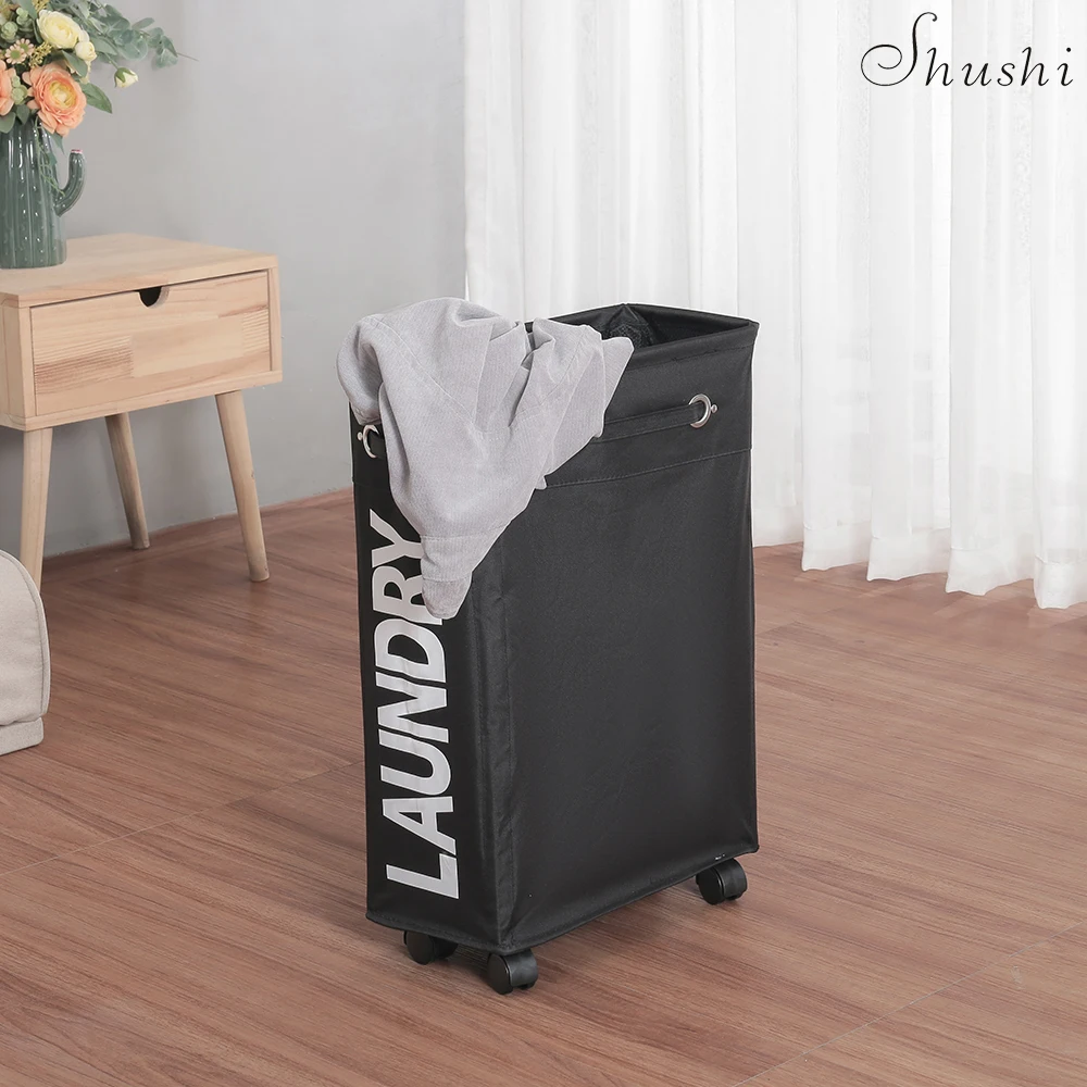 Сверхпрочная складная корзина для белья SHUSHI сумка Органайзер из ткани Оксфорд