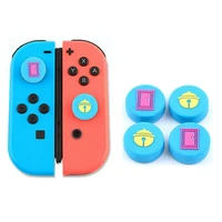 4pcs creative theme thumb stick grip caps joystick soft cover case button skin for nintendo switch lite for ps3 ps4 xbox one 360