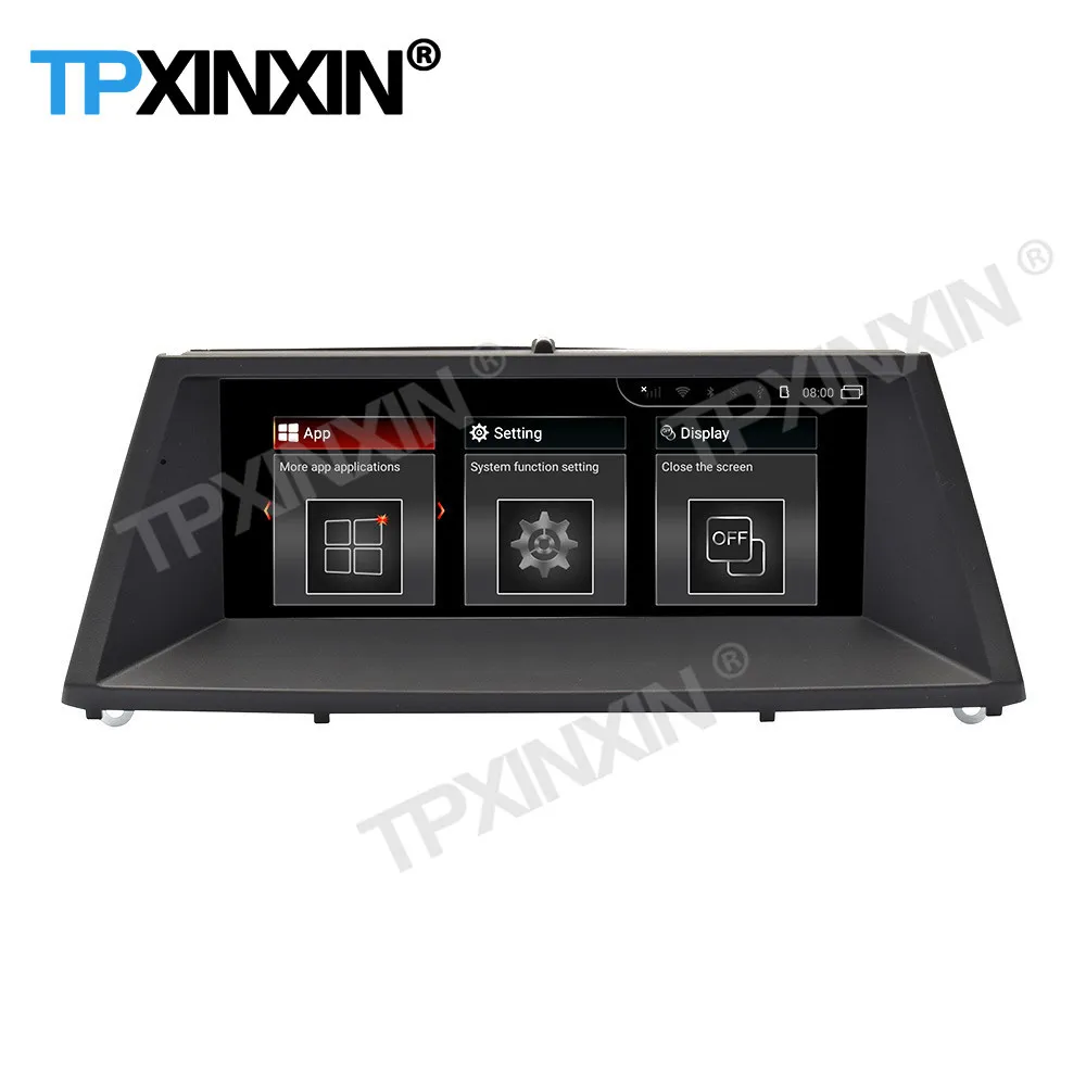 저렴한 자동차 라디오 스테레오 무선 레코더 수신기 안드로이드 BMW X5 X6 2007 2008 2009 2010 GPS 플레이어 네비게이션 자동 오디오 헤드 유닛