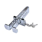 1 шт. Автомобильный Замок сцепления, универсальный автомобильный замок педали тормоза, ускоритель дроссельной заслонки, нержавеющая сталь, Противоугонный инструмент, Педальный замок