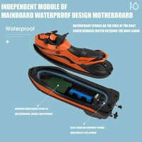 m5 2 4g mini remote control yacht rc boat motorboat model learning toy childrens for water toy educational summer l7w7