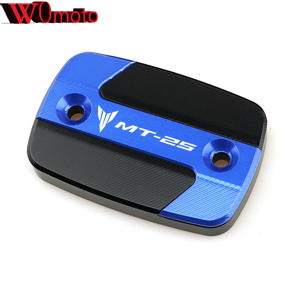 

With Logo MT-25 For YAMAHA MT25 MT 25 mt- 25 2015-2021 New Motorcycle Accessories CNC Front Brake Oil Fluid Reservoir Cap Billet