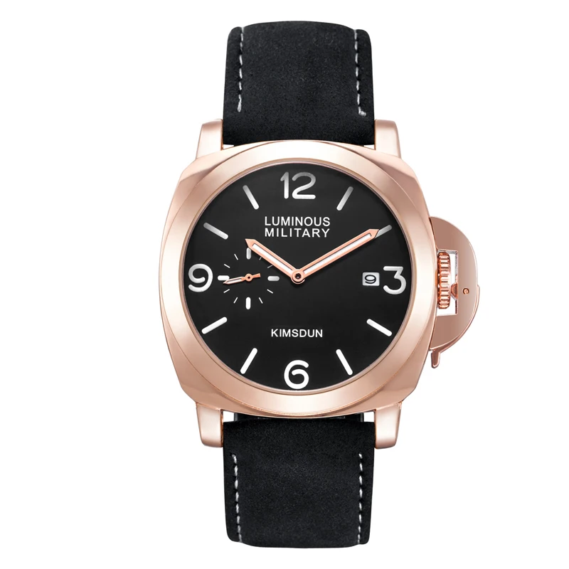Men's Watch Luxury Brand Mechanical Automatic Mens Watches Leather Strap Business Man Wristwatch Waterproof Relogio Masculino Наручные