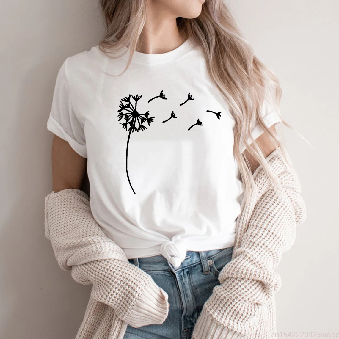 

Dandelion Just Breathe Shirt Relax Graphic Tee Just Breathe T-shirt Cute Motivational Positive Shirts Women Tops