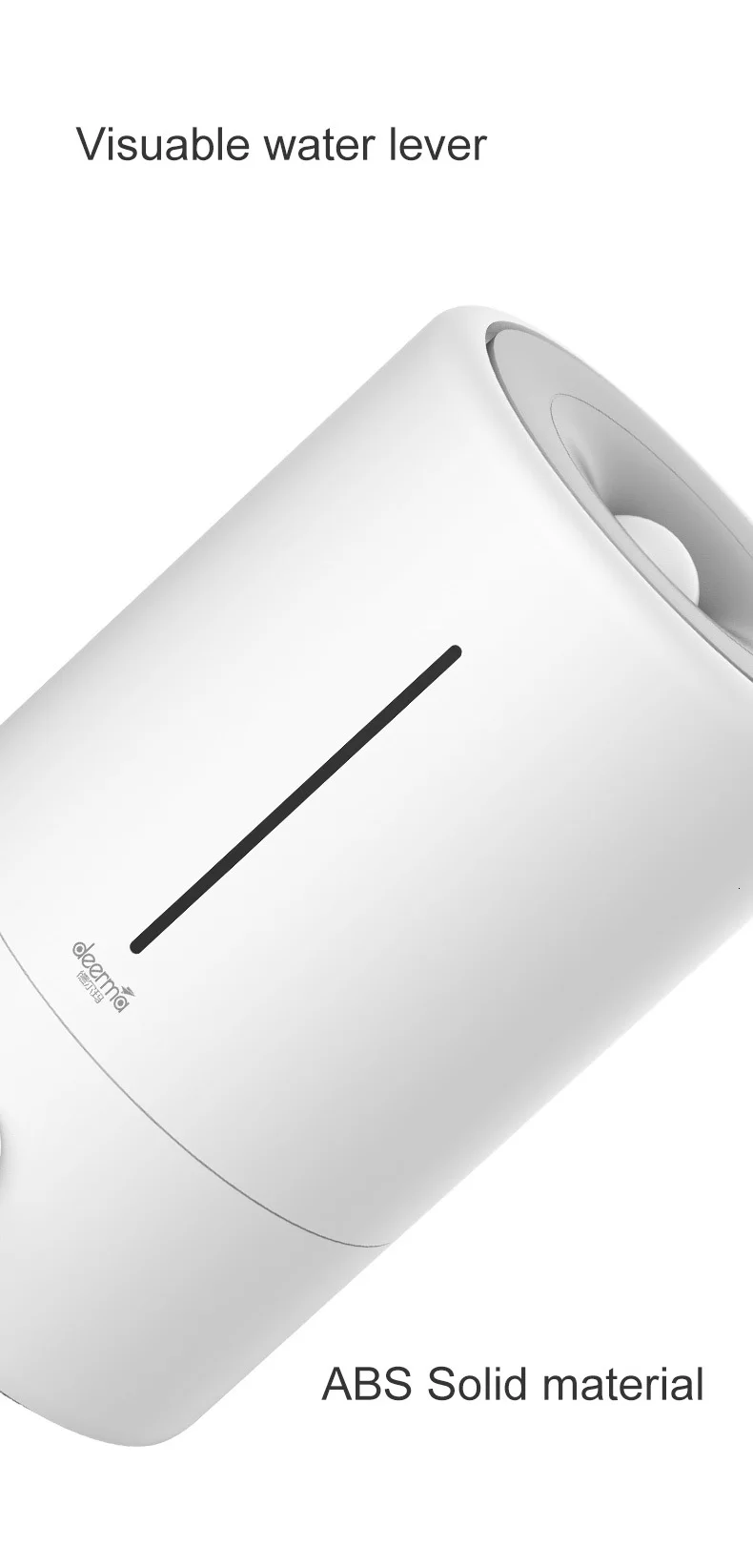 Xiaomi Deerma 5L большая емкость Антибактериальный увлажнитель воздуха без излучения для домашнего офиса 350 мл большой противотуманный диффузор тумана