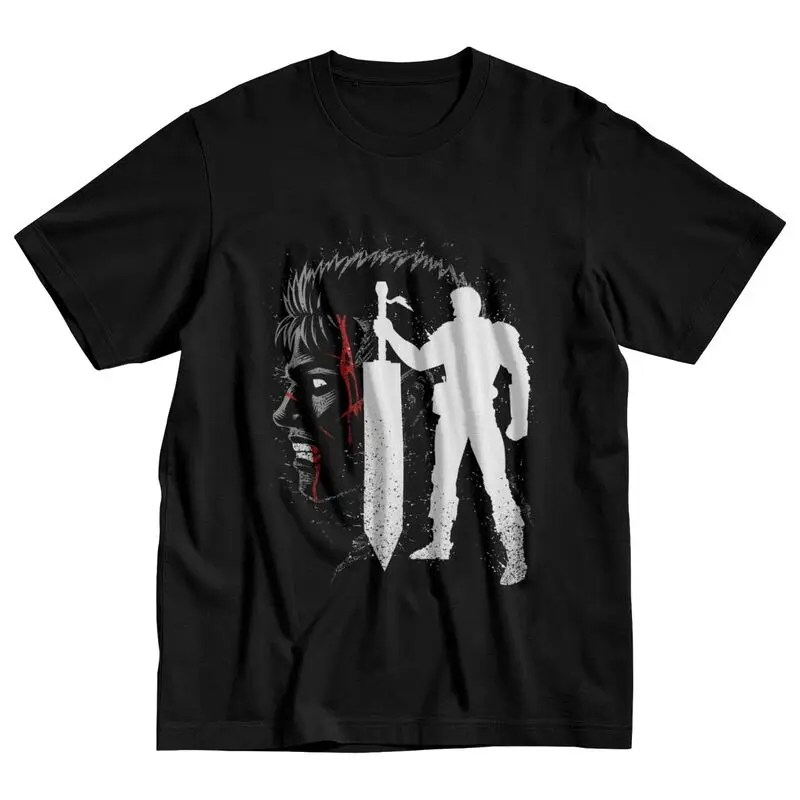 

Футболка мужская кровавая хлопковая с коротким рукавом и принтом