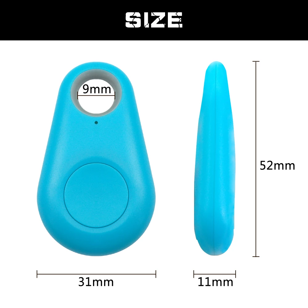

Pet Smart GPS Tracker Mini Anti-Lost Waterproof Bluetooth Locator Tracer For Pet Dog Cat Kids Car Wallet Key Collar Accessories