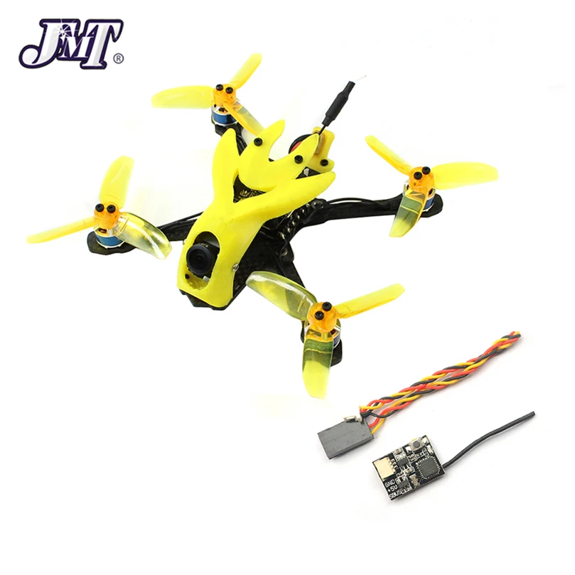 DIY гоночный Дрон 135 мм бесщеточный FPV 2S мини F4 Контроллер полета XT1104-7500KV Flysky FS I6 пульт дистанционного управления RC Квадрокоптер